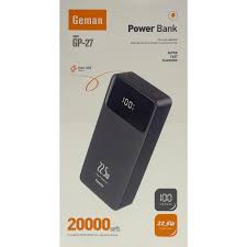 Geman GP-27 20000mAh Fast Charging Power Bank with LED Display – Portable Backup Charger - Image 5
